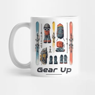 Ski Gear Design Mug